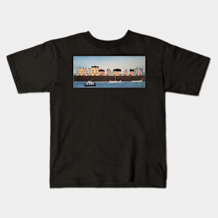 Harbourside Houses Kids T-Shirt